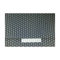 Coupon de tissu à motifs - 45x55 cm - bleu marine