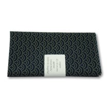 Coupon de tissu à motifs - 45x55 cm - bleu marine