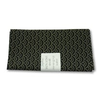 Coupon de tissu à motifs - 45x55 cm - noir