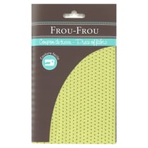 COUPON POIS VERT CLAIR 45X55 COUPON 50X50CM 100% COTON