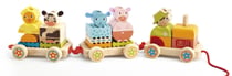 CréaFerme - petit train en bois
