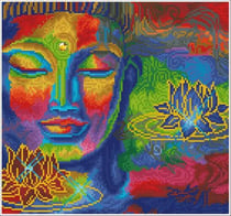 Kit Diamond painting - Diamond Dotz - Paix et tranquillité