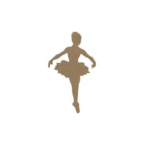 Support médium - danseuse tutu - 15cm
