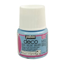 Peinture Déco Pébéo Brillante 45 ml - Bleu Ciel