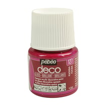 Peinture Déco Pébéo Brillante 45 ml - Fuchsia