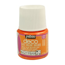 Peinture Déco Pébéo Brillante 45 ml - Orange