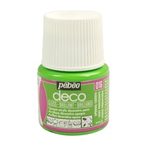 Peinture Déco Pébéo Brillante 45 ml - Vert Printemps