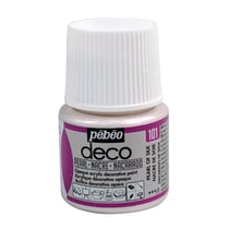 Peinture Déco nacré Pébéo 45 ml - Nacre de Soie