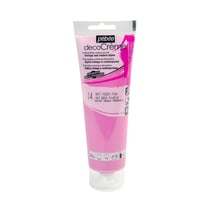 Peinture - DecoCrème - Rose Pivoine Mat - 120 ml - Pébéo