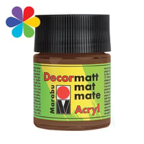 DECORMATT ACRYL 50ML BRU DECORMATT ACRYL 50ML BRUN CLAIR