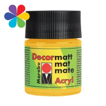 DECORMATT ACRYL 50ML JAU DECORMATT ACRYL 50ML JAUNE