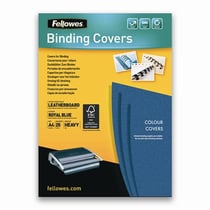 25 couvertures pour reliure A4 bleu