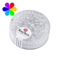 Perles dés Arktis - 3.4 mm - blanc