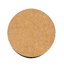 Dessous de verre rond - bois médium - 10 cm