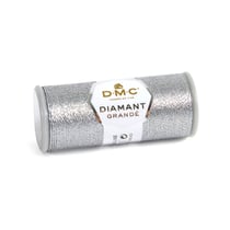 Fil à broder DMC - Diamant Grandé - Argent clair