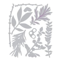 Matrice de découpe Thinlits Sizzix - Feuilles cachées