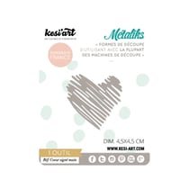 Forme de découpe Métaliks - Cœur signé main