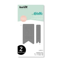 2 formes de découpe Métaliks - Labels