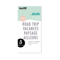 4 formes de découpe Métaliks - Quatuor vacances