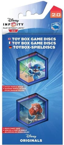 DISNEY INFINITY 2.0 TOY BOX GAME DISCS MARVEL SUPER HEROES