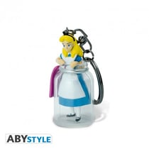 Disney - Porte-Cles 3D "Alice Dans La Bouteille" X2