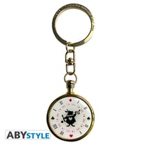 Porte Cles 3D Alice Montre Lapin Disney