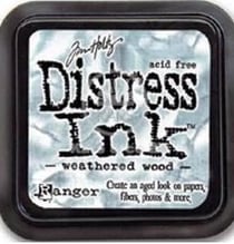 Encreur Distress Ink - weathered wood