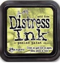 Encre aquarellable Distress ink coussin caille de peinture