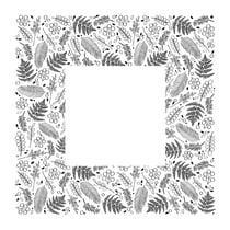 Doodler stamp feuillage - bois