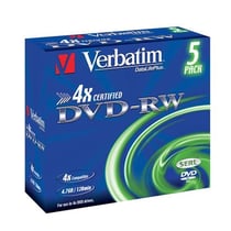DVD-RW 4.7GO*5 4X LA BOITE