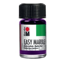 Peinture pour marbrure Marabu Easy Marble - Améthyste 081 - 15 ml