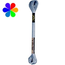 FIL SATIN S931 BLEU GRIS ECH FIL SATIN 8M BLEU GRIS