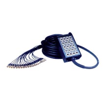 Multipaire 16 XLR 4 XLR 30m - ECOH 104 30 - Yellow Câble