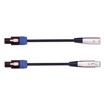 Yellow Câble HP9SS - Câble cordon hp Speakon - 9m