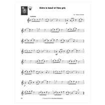 Partition pour saxophone alto - Écouter, lire et jouer 1 - Les chants de Noël