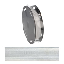 Ruban élastique plat 20mm - blanc