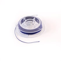 Fil élastique tissé gainé 0,5 mm x 4 m Créalia - Bleu roi