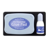 Encreur collante Glue Pad