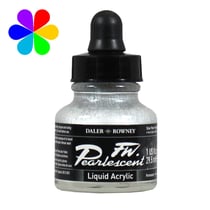 Encre Pearlescent 29.5ml Silver Pearl