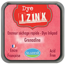 Encreur Izink Dye - Rouge grenadine