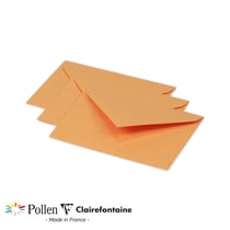 Enveloppe couleur C5 162x229 mm Clémentine - Paquet de 20