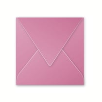 20 enveloppes Pollen 140x140 mm - Rose hortensia