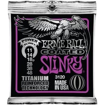 EP03120 Coated Slinky Titanium Power Ernie Ball - Ernie Ball