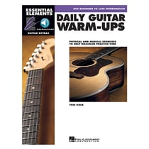 Essential elements guitar - daily guitar warm-ups guitare +enregistrements online
