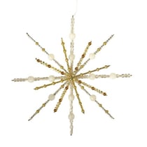 Fil de fer étoile pour perles - 3 pièces - 15 cm Ø