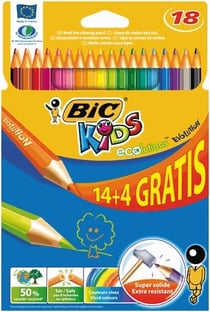 RDC Pochette crayons couleur Evolution /14 + 4 gratuits