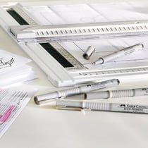 Etui 4 Feutres Ecco Pigment noir - Faber Castell