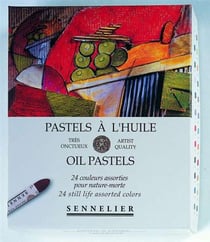 ETUI CARTON 24 PASTELS HUILE N ETUI CARTON 24 PASTELS HUILE NATURE MORT