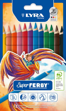 Étui de 12 crayons de couleur Lyra