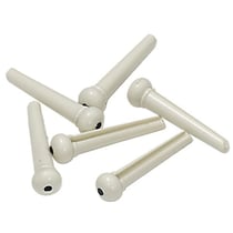 Pack de 6 chevilles plastiques blanches - Yellow Parts